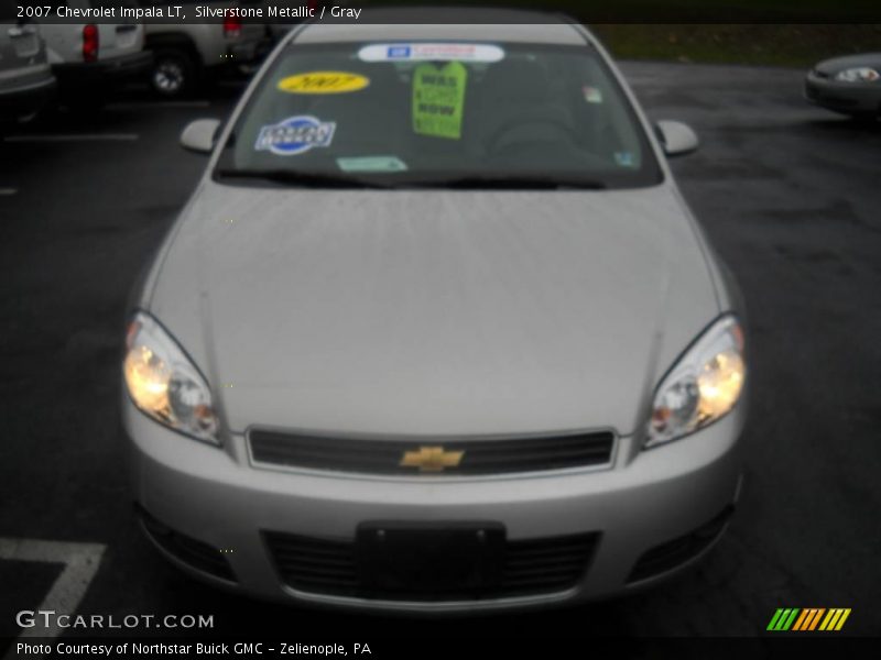 Silverstone Metallic / Gray 2007 Chevrolet Impala LT