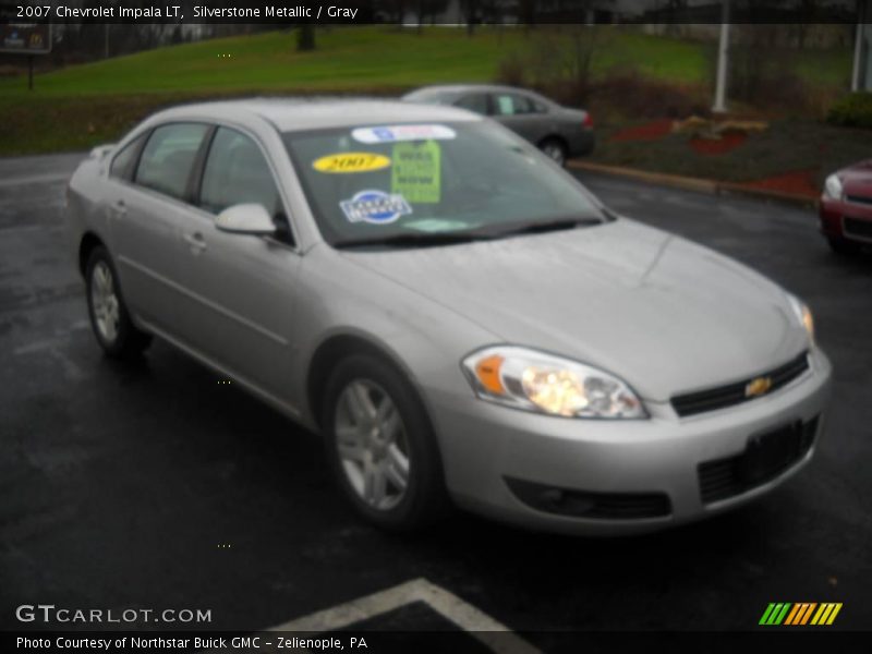 Silverstone Metallic / Gray 2007 Chevrolet Impala LT