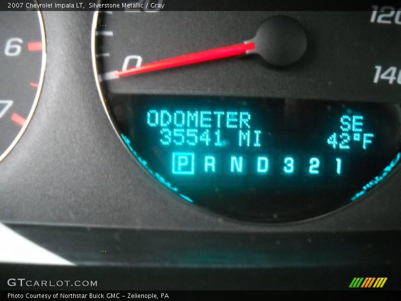 Silverstone Metallic / Gray 2007 Chevrolet Impala LT
