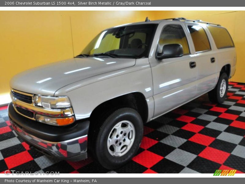 Silver Birch Metallic / Gray/Dark Charcoal 2006 Chevrolet Suburban LS 1500 4x4