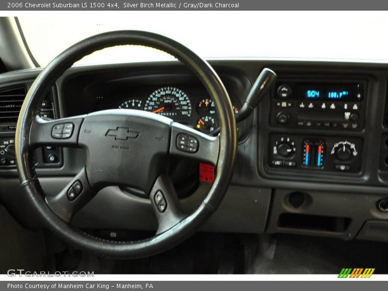 Silver Birch Metallic / Gray/Dark Charcoal 2006 Chevrolet Suburban LS 1500 4x4