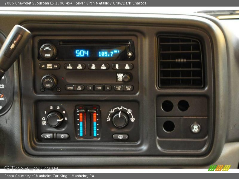 Silver Birch Metallic / Gray/Dark Charcoal 2006 Chevrolet Suburban LS 1500 4x4