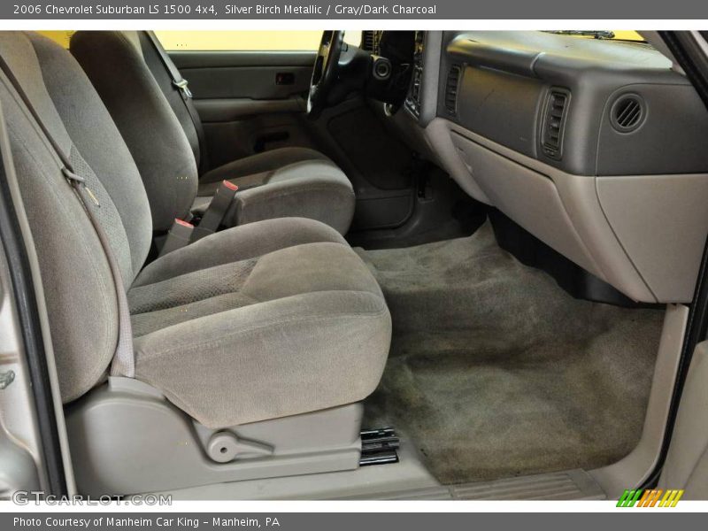 Silver Birch Metallic / Gray/Dark Charcoal 2006 Chevrolet Suburban LS 1500 4x4