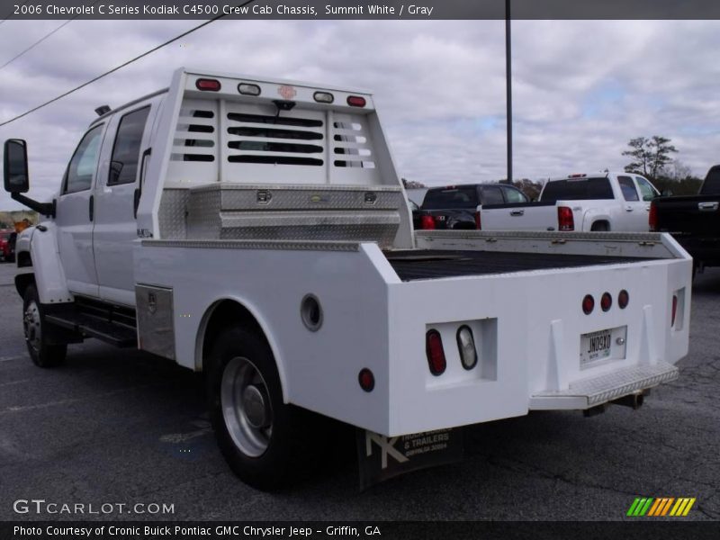 Summit White / Gray 2006 Chevrolet C Series Kodiak C4500 Crew Cab Chassis