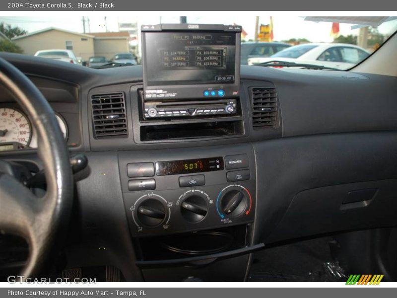 Black / Black 2004 Toyota Corolla S