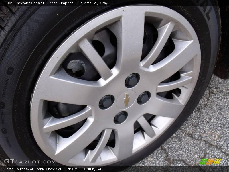 Imperial Blue Metallic / Gray 2009 Chevrolet Cobalt LS Sedan