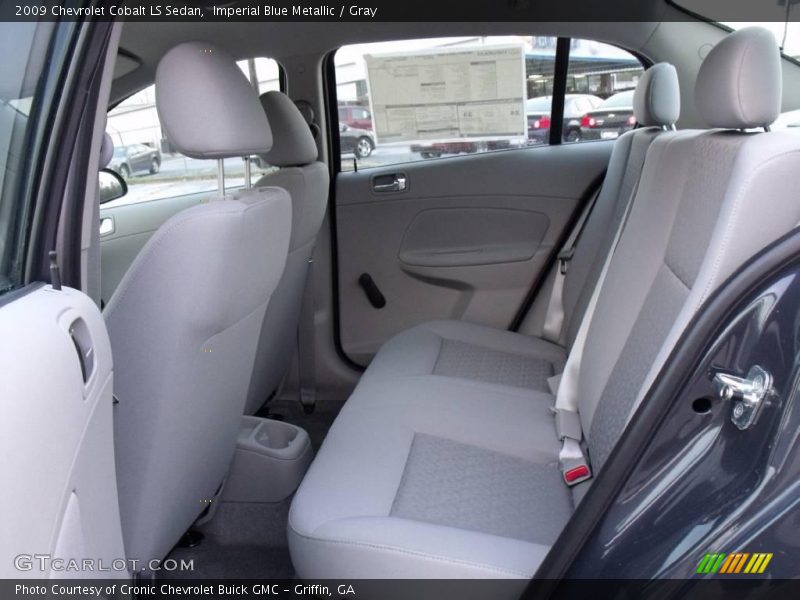 Imperial Blue Metallic / Gray 2009 Chevrolet Cobalt LS Sedan