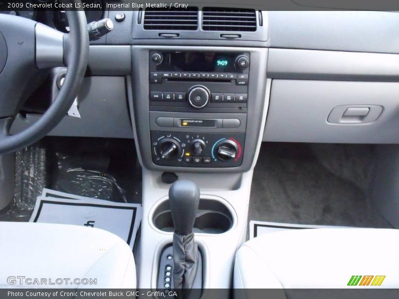 Imperial Blue Metallic / Gray 2009 Chevrolet Cobalt LS Sedan