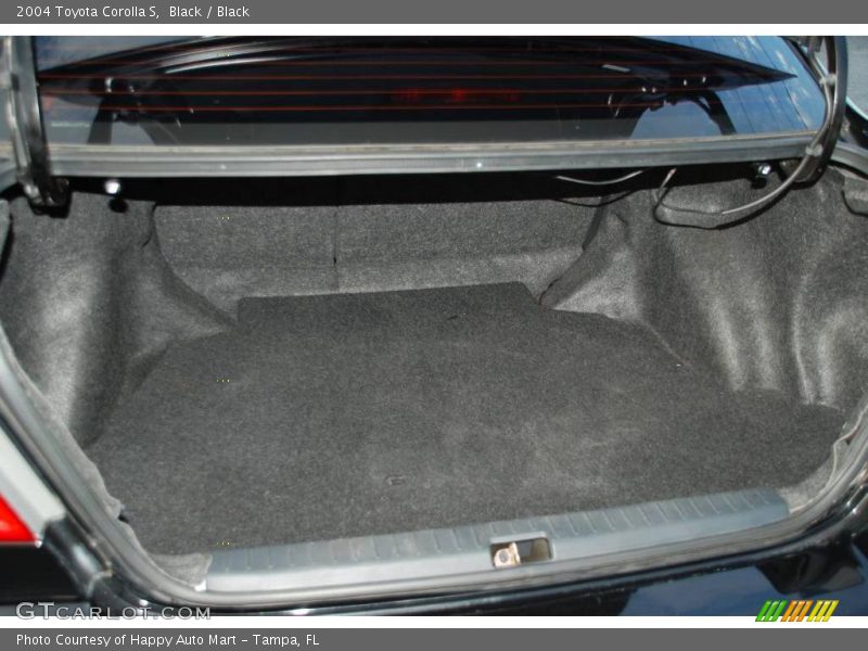 Black / Black 2004 Toyota Corolla S