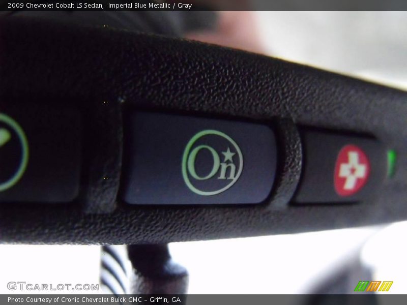 Imperial Blue Metallic / Gray 2009 Chevrolet Cobalt LS Sedan
