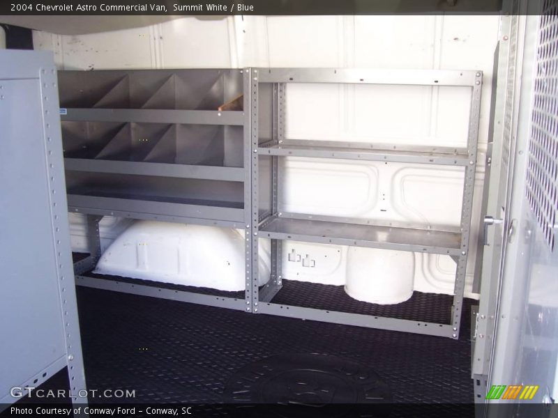 Summit White / Blue 2004 Chevrolet Astro Commercial Van