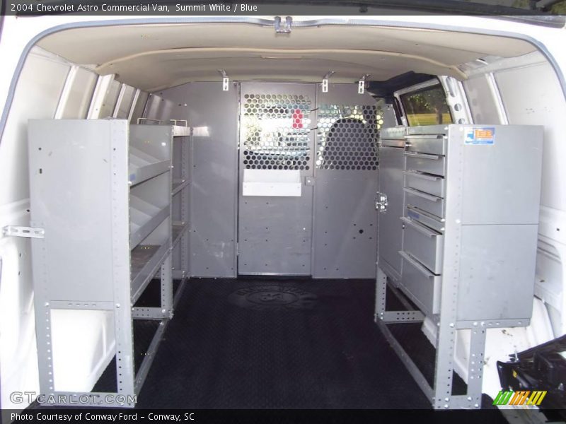 Summit White / Blue 2004 Chevrolet Astro Commercial Van
