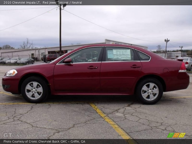 Red Jewel Tintcoat / Neutral 2010 Chevrolet Impala LT