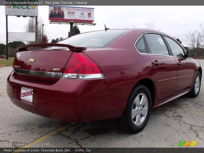 Red Jewel Tintcoat / Neutral 2010 Chevrolet Impala LT
