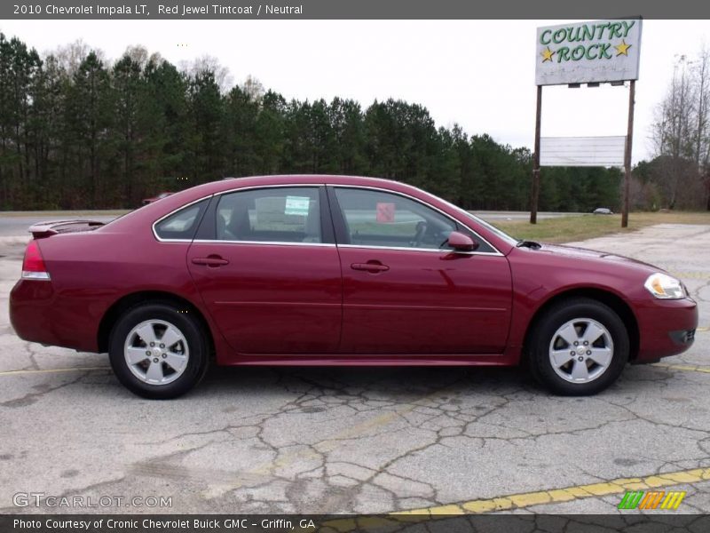 Red Jewel Tintcoat / Neutral 2010 Chevrolet Impala LT
