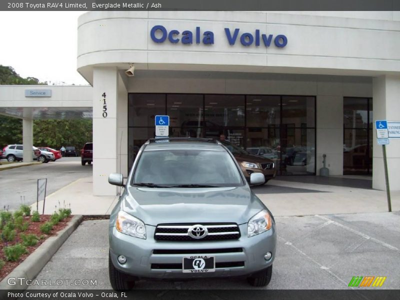 Everglade Metallic / Ash 2008 Toyota RAV4 Limited