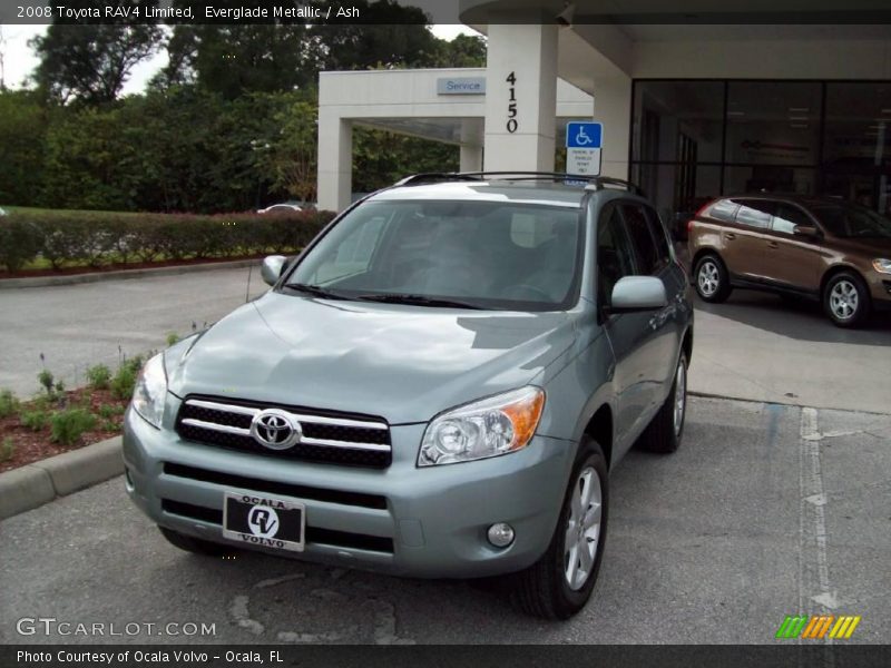 Everglade Metallic / Ash 2008 Toyota RAV4 Limited