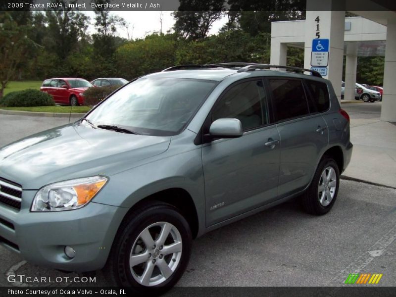 Everglade Metallic / Ash 2008 Toyota RAV4 Limited