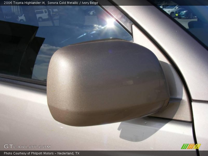 Sonora Gold Metallic / Ivory Beige 2006 Toyota Highlander I4