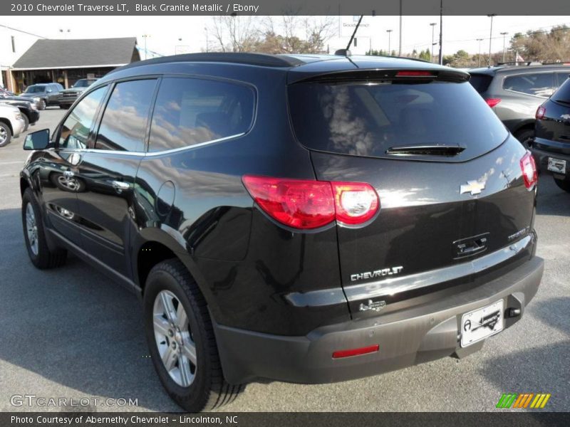 Black Granite Metallic / Ebony 2010 Chevrolet Traverse LT