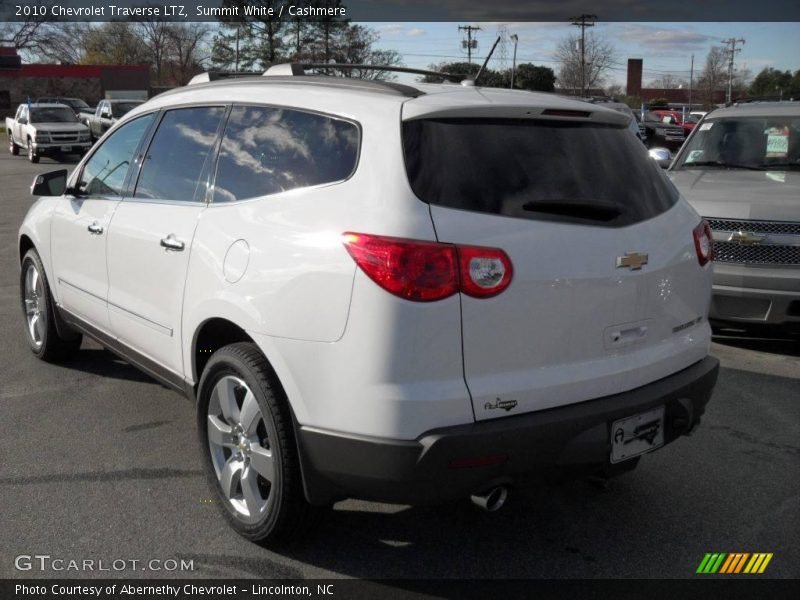 Summit White / Cashmere 2010 Chevrolet Traverse LTZ