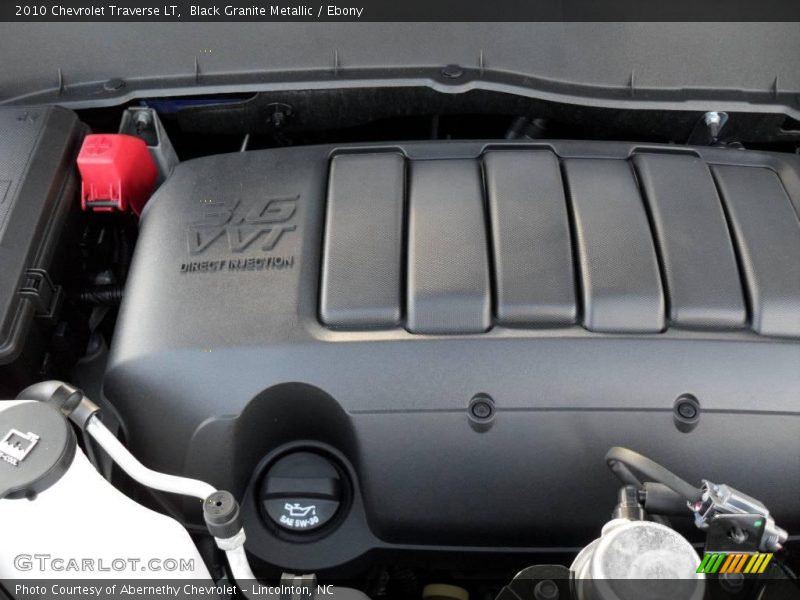 Black Granite Metallic / Ebony 2010 Chevrolet Traverse LT
