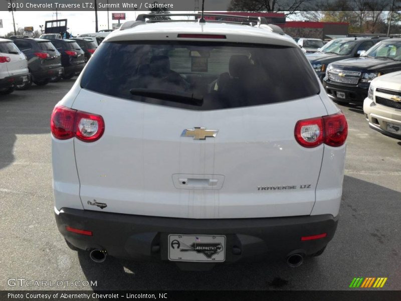 Summit White / Cashmere 2010 Chevrolet Traverse LTZ