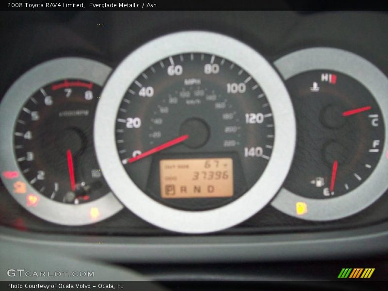Everglade Metallic / Ash 2008 Toyota RAV4 Limited