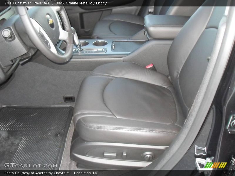 Black Granite Metallic / Ebony 2010 Chevrolet Traverse LT