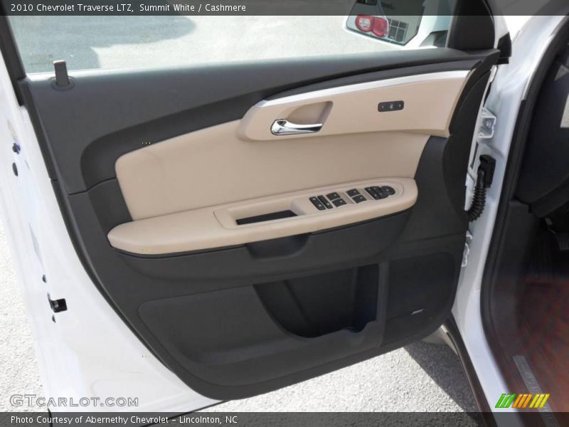 Summit White / Cashmere 2010 Chevrolet Traverse LTZ