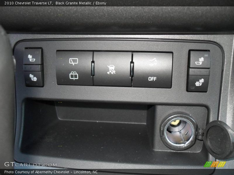 Black Granite Metallic / Ebony 2010 Chevrolet Traverse LT