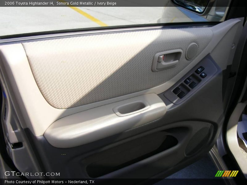 Sonora Gold Metallic / Ivory Beige 2006 Toyota Highlander I4