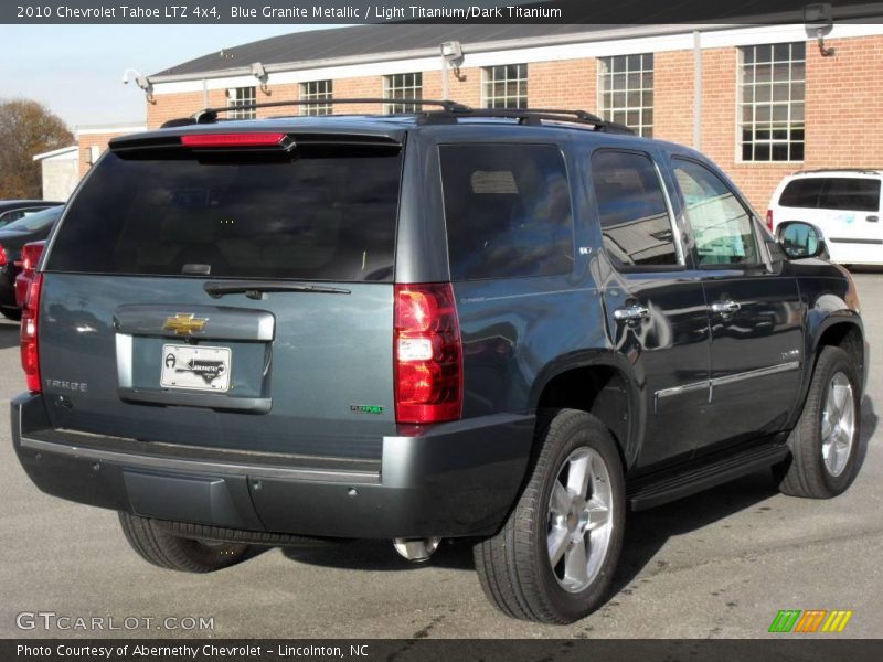 Blue Granite Metallic / Light Titanium/Dark Titanium 2010 Chevrolet Tahoe LTZ 4x4