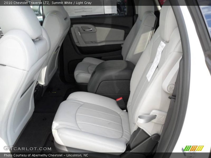 Summit White / Light Gray 2010 Chevrolet Traverse LTZ