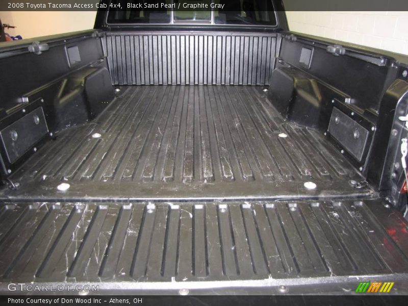 Black Sand Pearl / Graphite Gray 2008 Toyota Tacoma Access Cab 4x4
