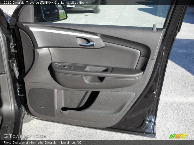 Black Granite Metallic / Ebony 2010 Chevrolet Traverse LT