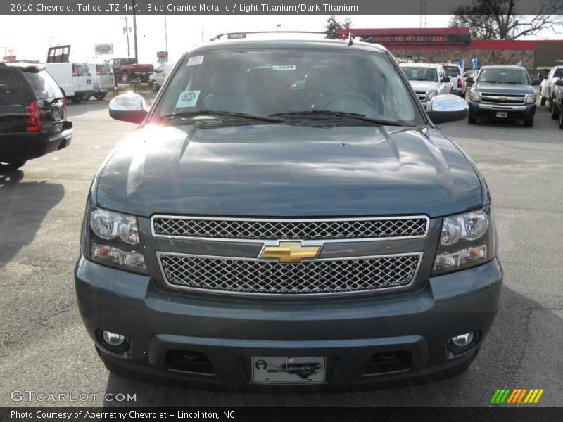 Blue Granite Metallic / Light Titanium/Dark Titanium 2010 Chevrolet Tahoe LTZ 4x4