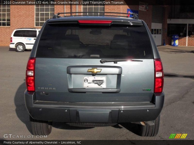 Blue Granite Metallic / Light Titanium/Dark Titanium 2010 Chevrolet Tahoe LTZ 4x4