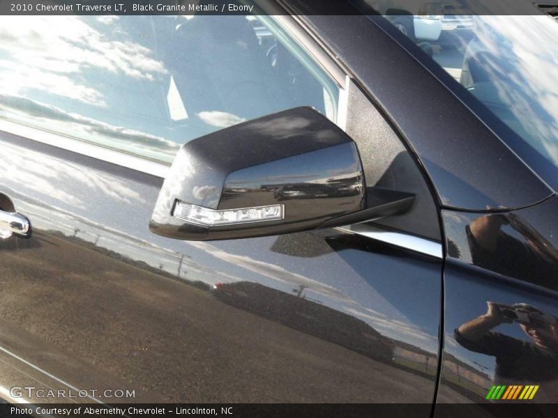 Black Granite Metallic / Ebony 2010 Chevrolet Traverse LT