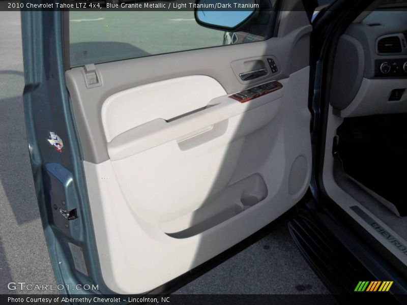 Blue Granite Metallic / Light Titanium/Dark Titanium 2010 Chevrolet Tahoe LTZ 4x4