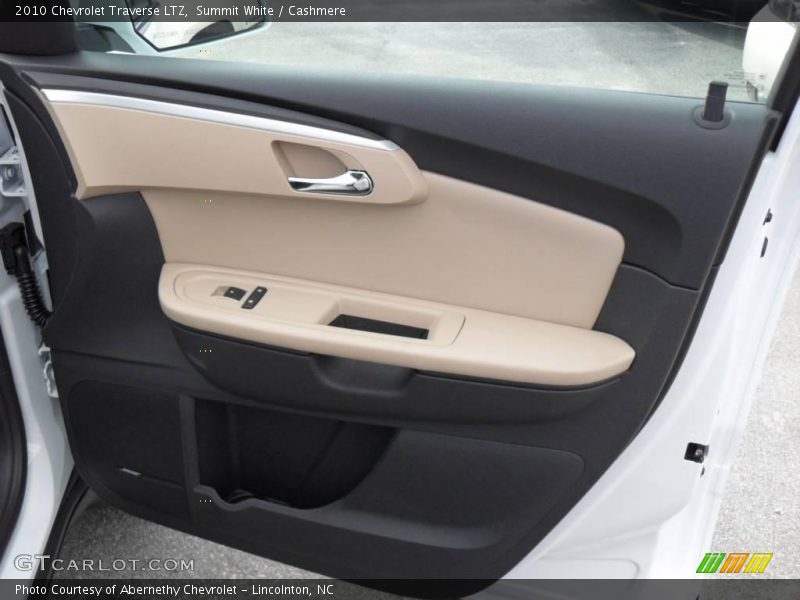 Summit White / Cashmere 2010 Chevrolet Traverse LTZ
