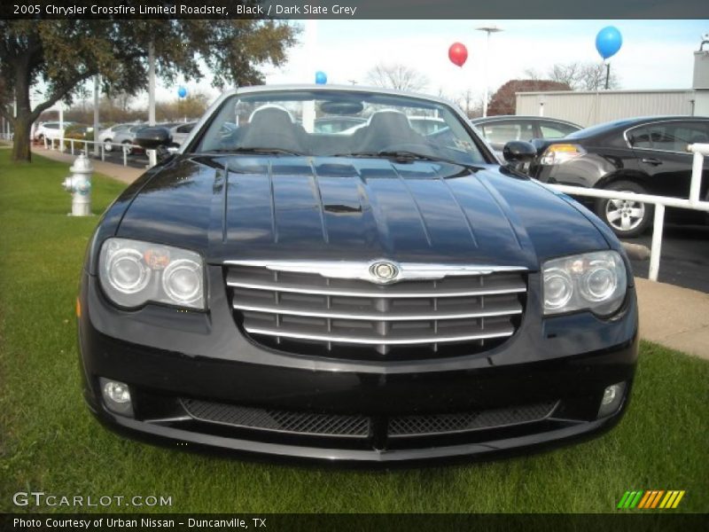 Black / Dark Slate Grey 2005 Chrysler Crossfire Limited Roadster