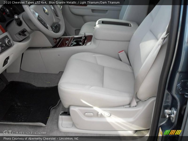 Blue Granite Metallic / Light Titanium/Dark Titanium 2010 Chevrolet Tahoe LTZ 4x4