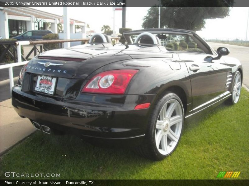Black / Dark Slate Grey 2005 Chrysler Crossfire Limited Roadster