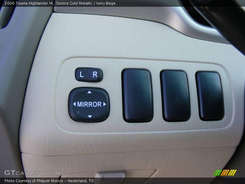 Sonora Gold Metallic / Ivory Beige 2006 Toyota Highlander I4