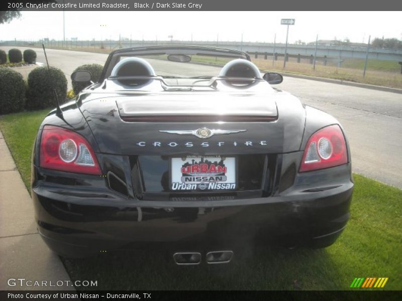 Black / Dark Slate Grey 2005 Chrysler Crossfire Limited Roadster