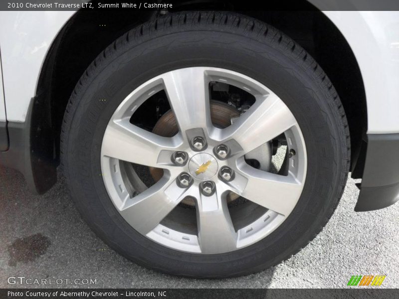 Summit White / Cashmere 2010 Chevrolet Traverse LTZ