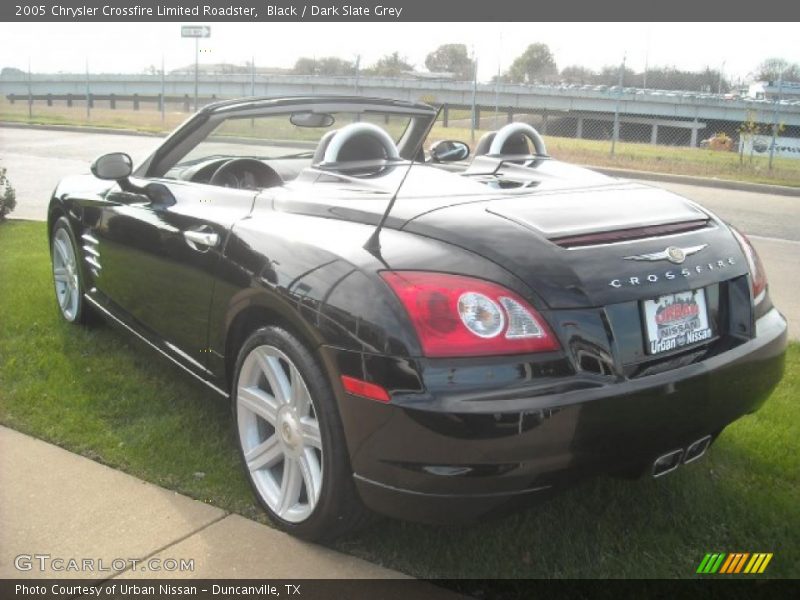 Black / Dark Slate Grey 2005 Chrysler Crossfire Limited Roadster