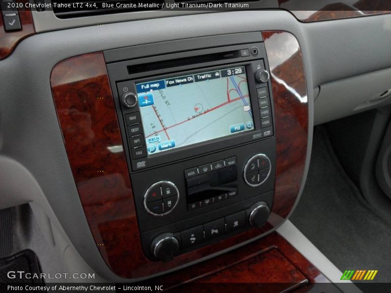 Blue Granite Metallic / Light Titanium/Dark Titanium 2010 Chevrolet Tahoe LTZ 4x4