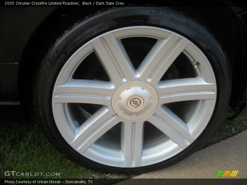 Black / Dark Slate Grey 2005 Chrysler Crossfire Limited Roadster